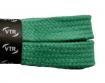 Bavlněné tkaničky ploché 8mm - světle zelená
